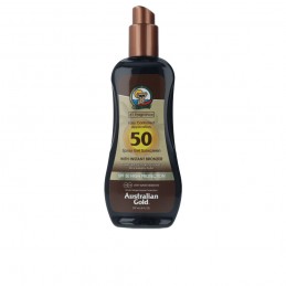 SUNSCREEN SPF50 spray gel with instant bronzer 237 ml AUSTRALIAN GOLD - 1