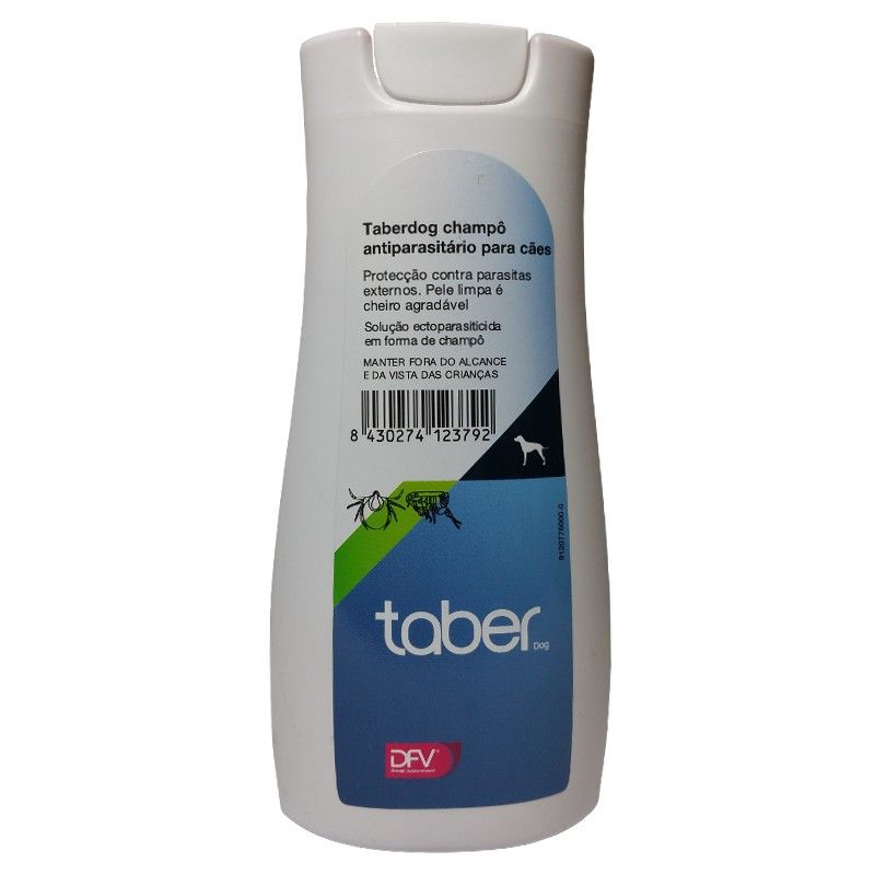 Taberdog shampo antiparasitário para cães