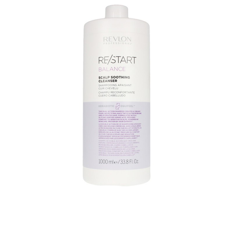 shampoo soothing balance 1000 RE-START cleanser ml