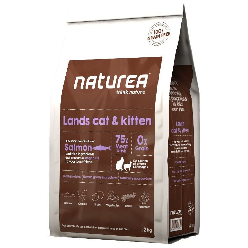 Naturea Lands Cat & Kitten Salmon & Rich Ingredients