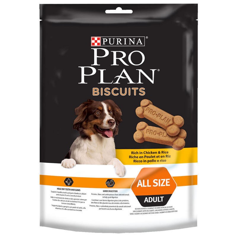 Purina Pro Plan Biscuits All Size Adult Chicken & Rice