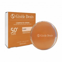 COMPACTO CREMA protector solar facial claro-medio SPF50+ 10 gr GISELE DENIS - 1