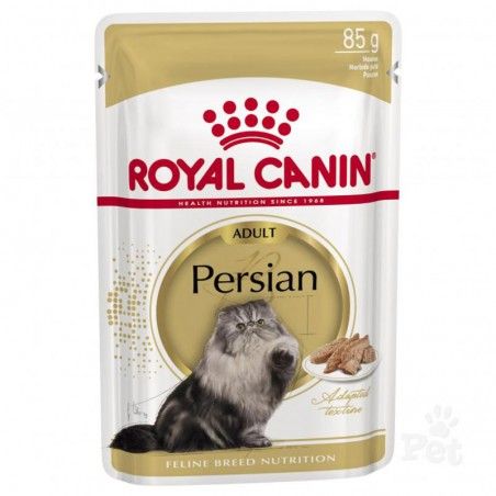 Royal Canin Persian Adult Alimento Húmido em Patê para Gatos de Raça Adultos