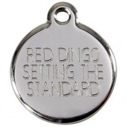 Red Dingo medalha identificadora Ladybug