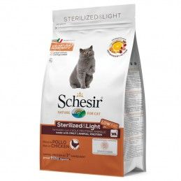 Schesir Cat Adult Sterilised & Light Chicken