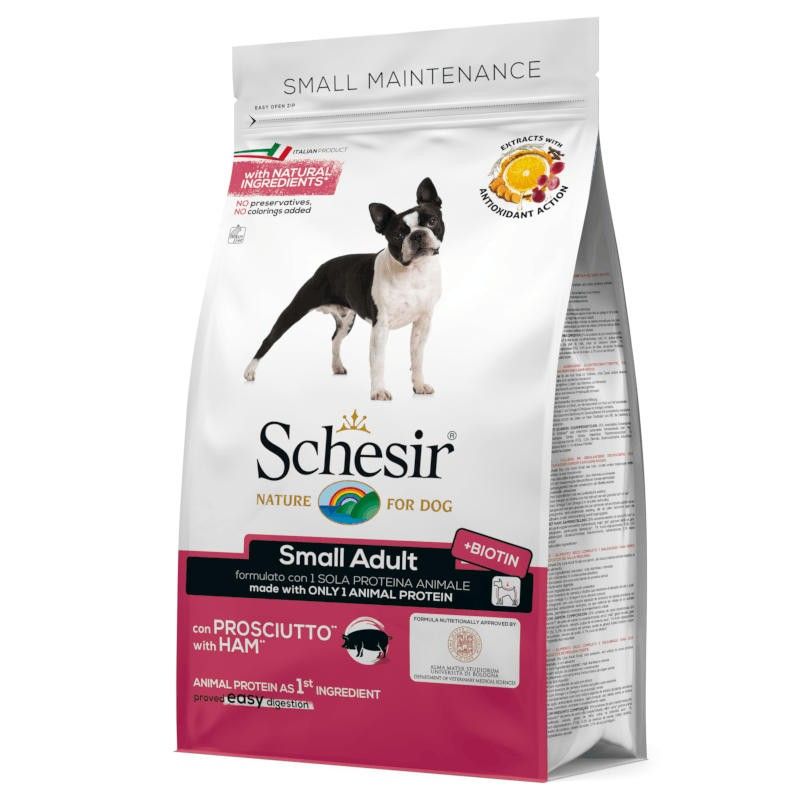 Schesir Dog Small Adult Ham Maintenance