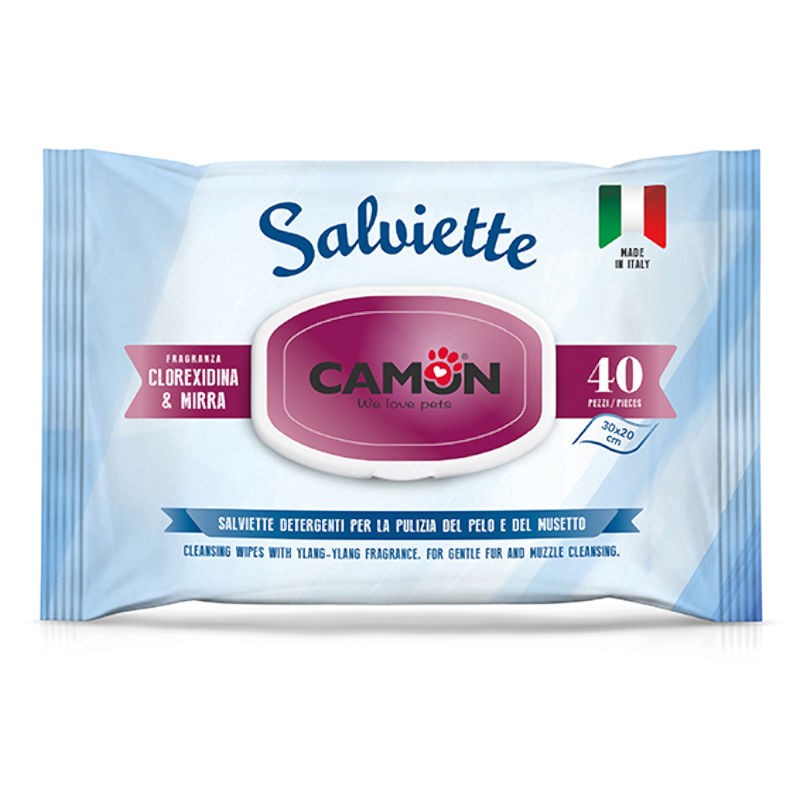 Camon toalhetes higiénicos Clorexidina & Mirra