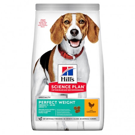 Hill's Science Plan Medium Perfect Weight Adult Chicken