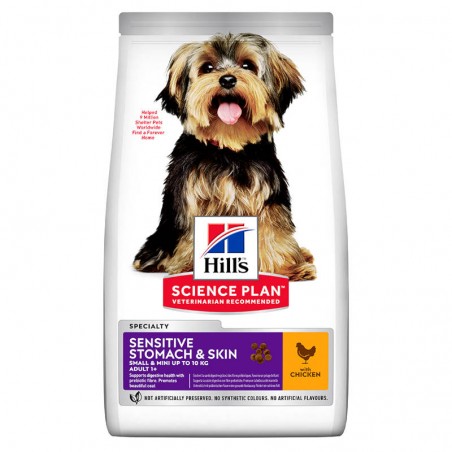 Hill's Science Plan Small & Mini Adult Sensitive Stomach & Skin Chicken