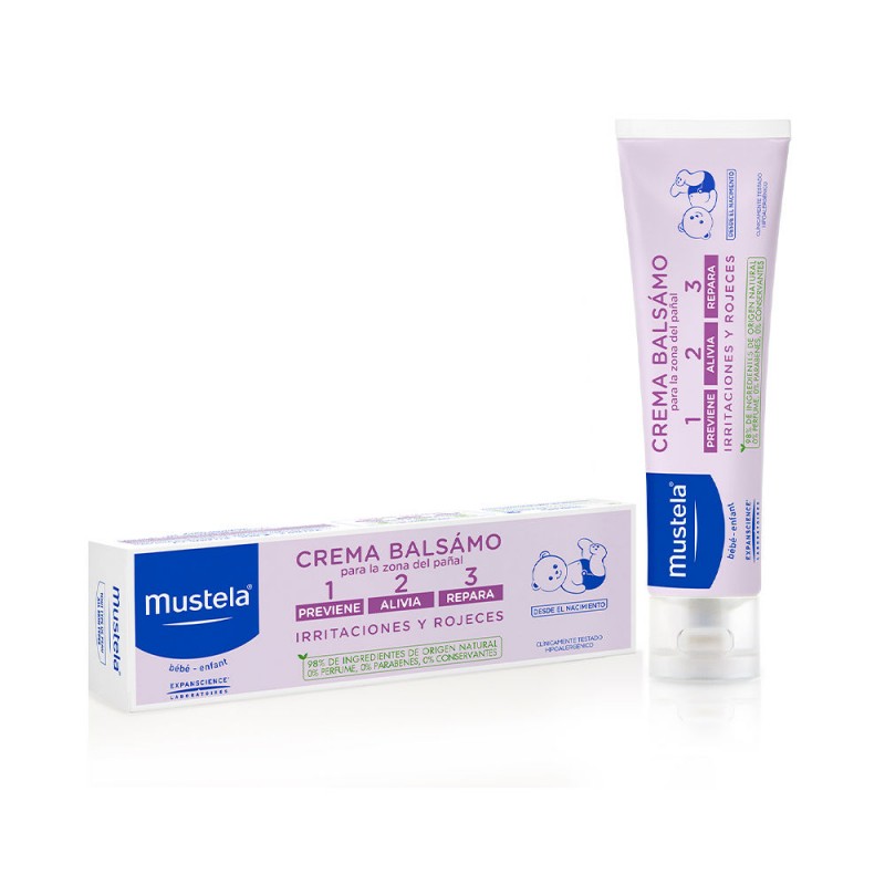 BEBÉ-NIÑO crema bálsamo 1-2-3 50 ml MUSTELA - 1 BEBÉ-NIÑO crema bálsamo 1-2-3 50 ml MUSTELA - 1