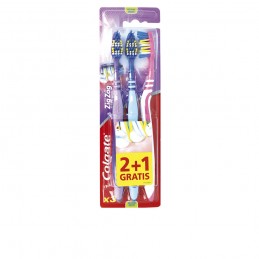 ZIG ZAG toothbrush medium 3 u COLGATE - 1