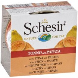 Schesir Cat Atum com Papaia wet lata
