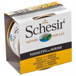 Schesir Cat Atum com Surimi em gelatina wet lata