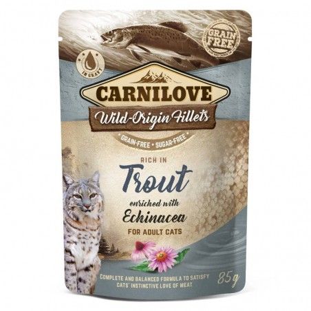 Carnilove Cat Grain Free Adult Trout & Echinacea