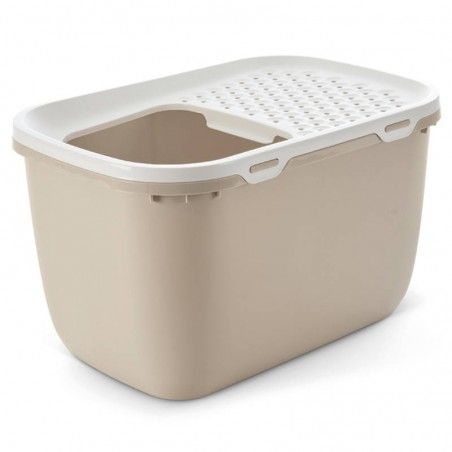 Savic wc Hop In Giant Cinzento Claro para gatos