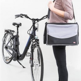 Trixie Transportadora cesto poliéster para bicicleta
