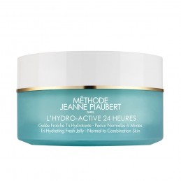 L'HYDRO ACTIVE 24H gelée fraîche tri-hydratante PNM 50 ml JEANNE PIAUBERT - 1