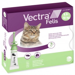 Vectra Felis pipetas antiparasitárias para gatos