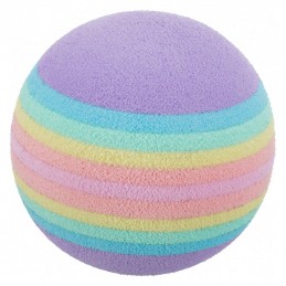 Trixie bolas arco-iris em esponja macia 4 unidades
