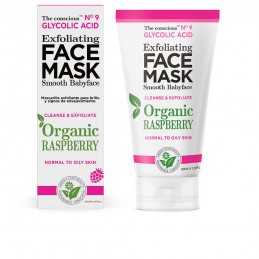 GLYCOLIC ACID exfoliating face mask organic raspberry 50 ml THE CONSCIOUS™ - 1