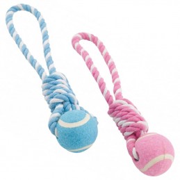 Nayeco Bicolour Cotton Rope with Tennis Ball cores sortidas
