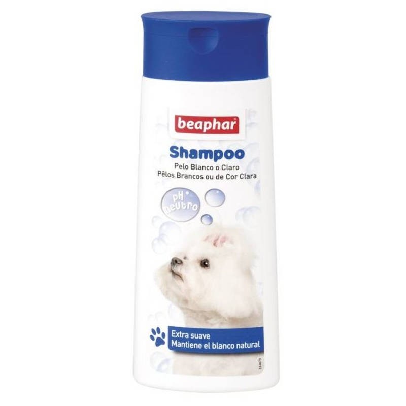 Beaphar Shampoo para cães de pelo branco ou claro