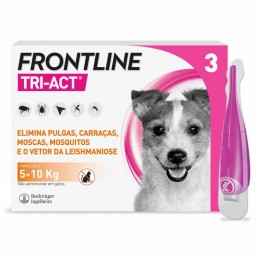 Frontline Tri-Act pipetas antiparasitárias para cães