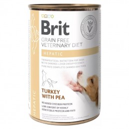 Brit Veterinary Diet Dog Hepatic Grain-Free Turkey & Pea