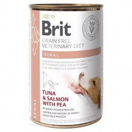 Brit Veterinary Diet Dog Renal Grain-Free Tuna & Salmon & Pea