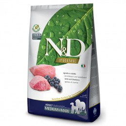 Farmina N&D Prime Grain Free Adult Medium & Maxi Lamb & Blueberry