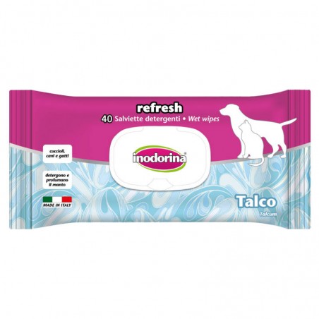 Inodorina Refresh toalhetes Talco