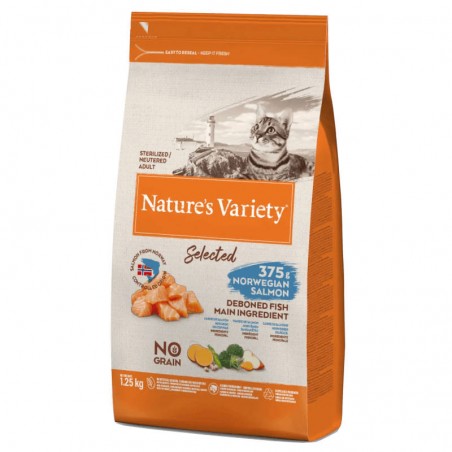 Nature’s Variety Original No Grain Cat Adult Sterilised Norwegian Salmon