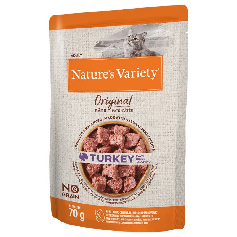 Nature’s Variety Original No Grain Cat Adult Turkey