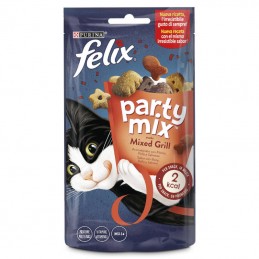 Purina Felix Party Mix Snacks Mixed Grill