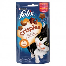 Purina Felix Crispies Snacks Vaca e Frango