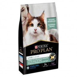 Purina Pro Plan Cat liveClear Sterilised Senior 7+ Turkey