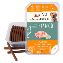 Petfield Dog Natural Sticks Frango