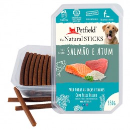 Petfield Dog Natural Sticks Salmão & Atum