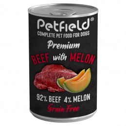 Petfield Premium Dog Grain Free Beef & Melon
