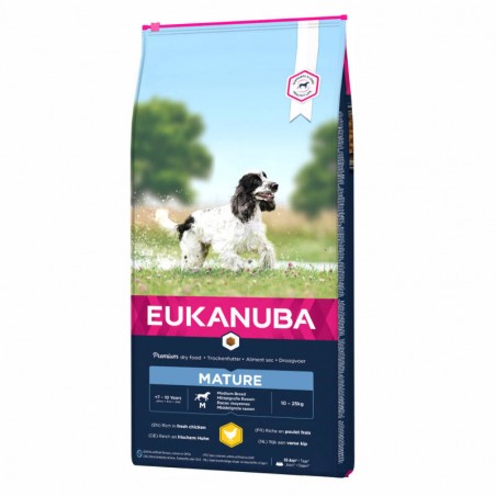Eukanuba Dog Mature Medium Breed Chicken