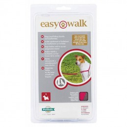 Nayeco Easy Walk peitoral com trela vermelho