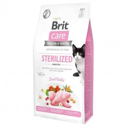Brit Care Cat Grain Free Sterilised Sensitive Rabbit & Peas