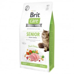 Brit Care Cat Grain Free Senior Chicken & Peas