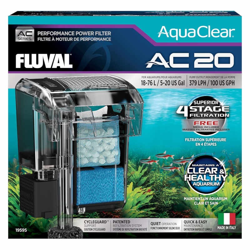 Filtro Fluval AquaClear AC20 Filtro Fluval AquaClear AC20