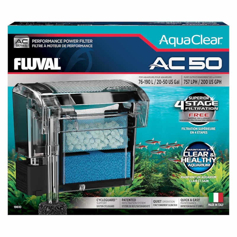 Filtro Fluval AquaClear AC50 Filtro Fluval AquaClear AC50