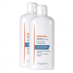 Shampoo ANAPHASE antiqueda e crescimento capilar, embalagem com 2 unidades de 400 ml