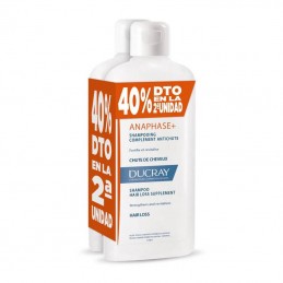 Shampoo antiqueda e anti-ralo ANAPHASE embalagem com 2 x 400 ml