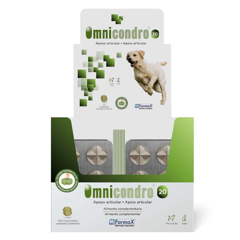 Omnicondro 20 condroprotector para cães e gatos