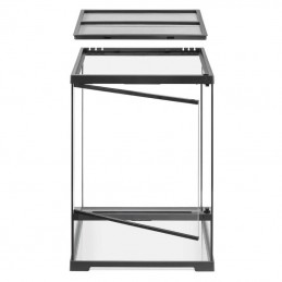 Pro Terrário de vidro Exo Terra Pequeno Tall 45x45x60cm