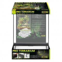 Pro Terrário de vidro Exo Terra Pequeno Tall 45x45x60cm